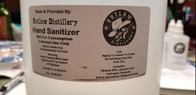 Label (Hand Sanitizer Label2)